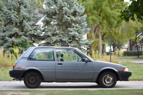 1987 toyota corolla fx hatchback 2-door 1.6l cool 1980&#039;s car!