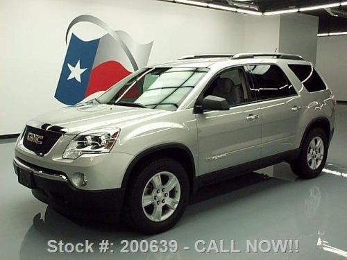 2008 gmc acadia sle 8-passenger 3rd row park assist 60k texas direct auto