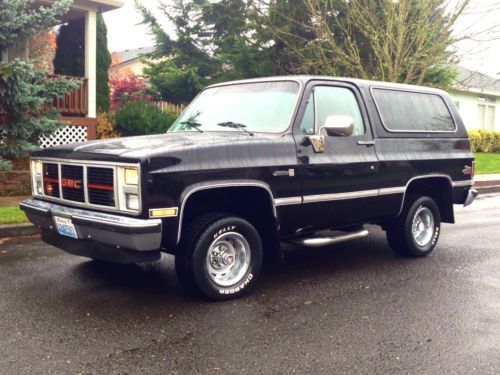 1984 gmc jimmy 2-door 5.7l k5 blazer chevy 1985 1986 1987 1988 1989 1990 1983