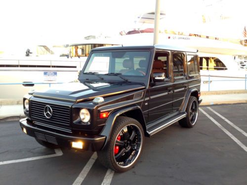 2003 mercedes-benz g500 designo edition