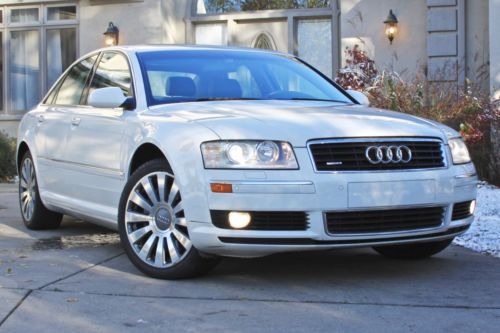 2005 audi a8 4.2l quattro navigation 19&#034; wheels heated cooled seats super clean!