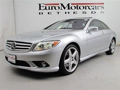 Certified cpo mercedes cl550 cl cl500 500 amg silver black used best 4matic 10