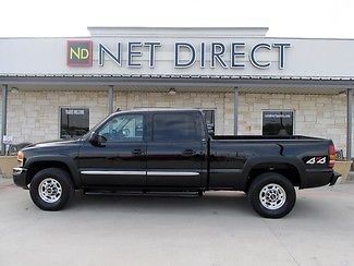 2006 sierra slt hd 4wd  crew cab sunroof
auto htd lthr net direct autos texas