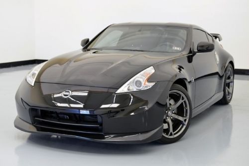 13 nissan 370z nismo bose premium audio 6-speed manual black/black!