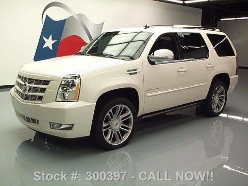 2013 cadillac escalade premium sunroof nav dvd 22&#039;s 6k texas direct auto