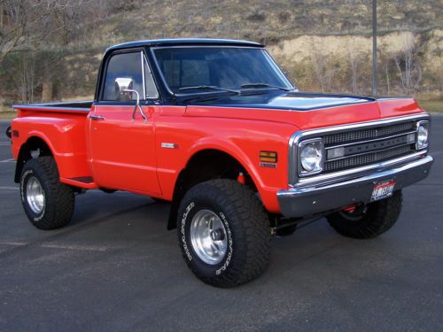 1969 chevrolet c-10 / k-10 4x4 stepside shortbox