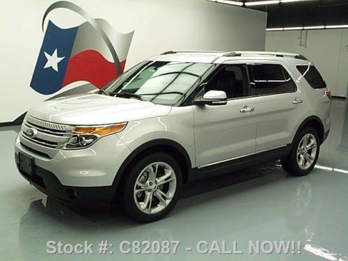 2013 ford explorer ltd 4x4 nav rear cam 20&#034; wheels 21k texas direct auto