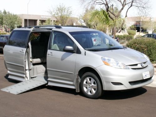 2007 toyota sienna le wheelchair handicap braun van low low miles wow