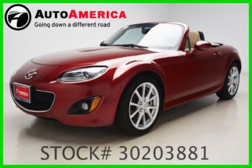 We finance! 22244 miles 2009 mazda mx-5 miata grand touring 2l i4 16v premium