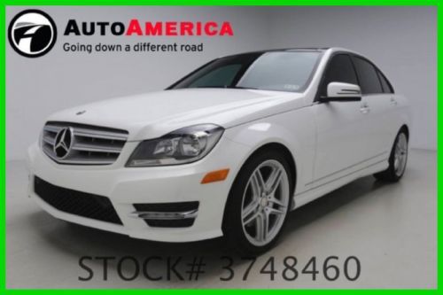 We finance! 7643 miles 2013 mercedes-benz c-class c350 3.5l v6 24v premium