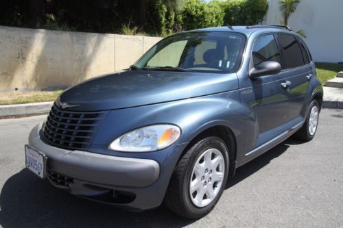 2002 chrysler pt cruiser base  101k low miles  manual  4 cylinder no reserve