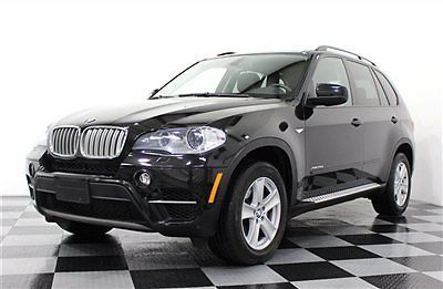 Diesel awd x5 35d 11 navigation 43k miles technology running boards black nav