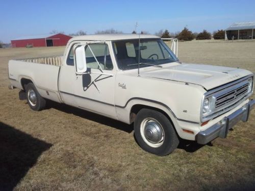 1973 dodge club cab truck d-200 440 auto mopar plymouth