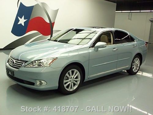 2011 lexus es350 sunroof vent seats park assist 33k mi texas direct auto