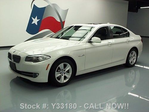 2013 bmw 528i sedan auto sunroof navigation xenons 26k texas direct auto