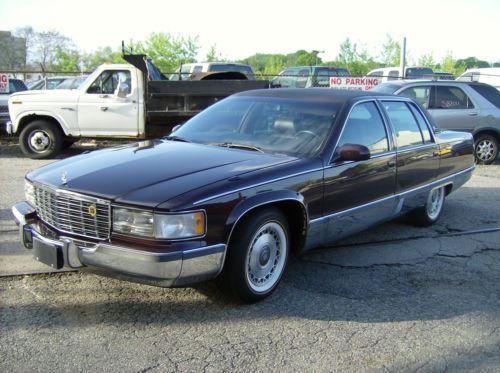 No reserve 1996 caddy fleetwood brougham