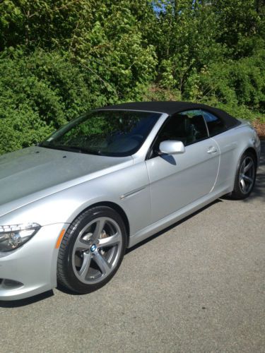 2009 bmw 650i base convertible 2-door 4.8l