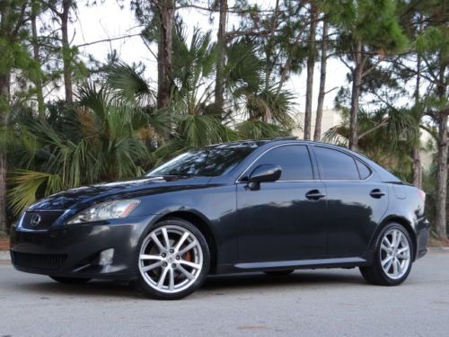 2007 lexus is250 * no reserve auction! low miles florida no rust must see