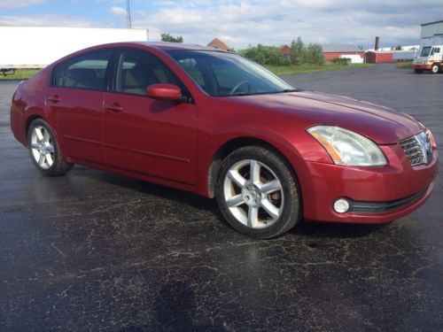 2004 nissan maxima se sedan 4-door 3.5l 31,000 miles no reserve