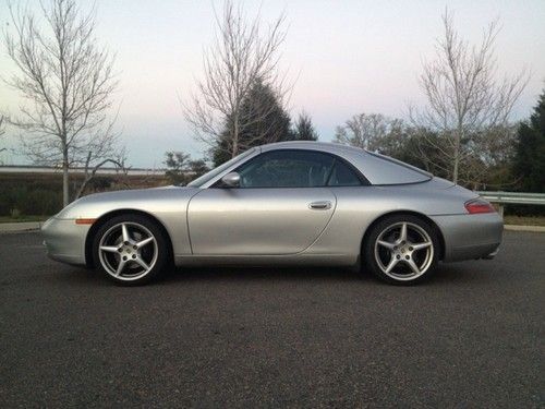 2000 porsche 911 carrera hard top convertible with super low miles