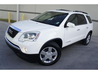 07 gmc acadia slt2 nav panoramic roof tv/dvd heated seats onstar priced to sell!