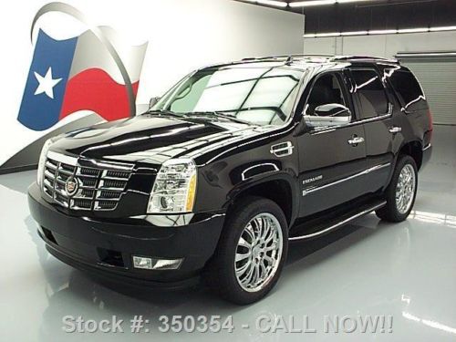 2011 cadillac escalade sunroof nav rear cam 22&#039;s 48k mi texas direct auto