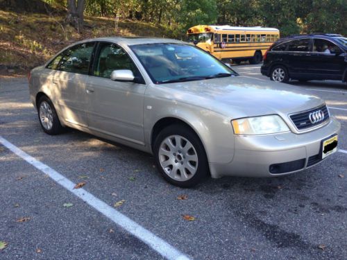 No reserve! 2001 audi a6 quattro all wheel drive 4-door 2.8l