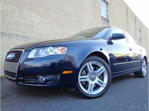 2006 audi a4 2.0t quattro manual 6-spd premium pkg heated sts sunroof leather