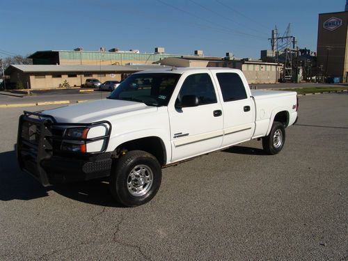 2007 chevrolet silverado 2500 hd 6.6l duramax lt 4x4- all hwy miles exc condt