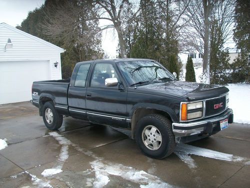 1992 gmc sierra 1500 extended cab 4x4 z-71 5.7 v8 just like chevy silverado