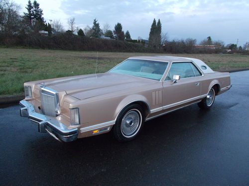 '78 lincoln continental mark v cartier edition no reserve