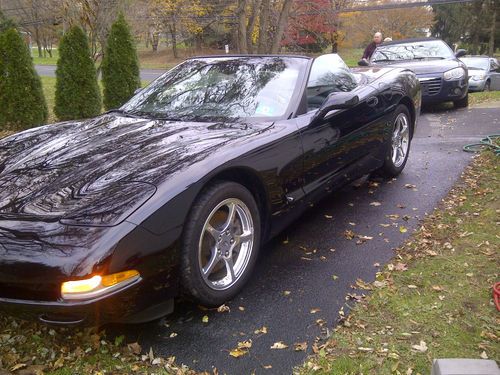 50th anniversary edition 2003 chevrolet corvette convertible automatic