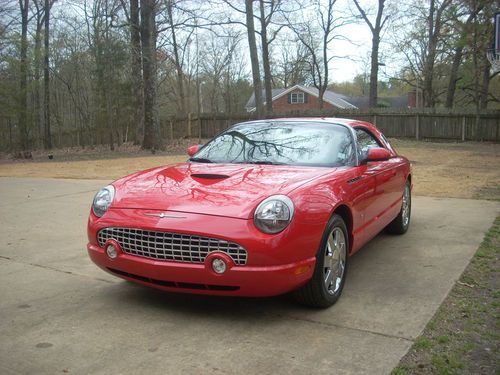 2003 ford thunderbird roadster