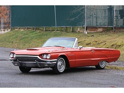 1965 ford thunderbird convertible power seats&amp;power windows *we ship world wide*