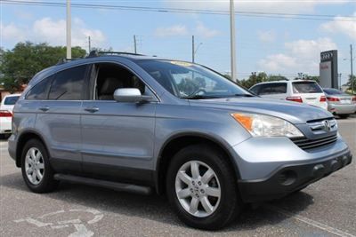 2007 light blue honda cr-v ex-l 4door suv