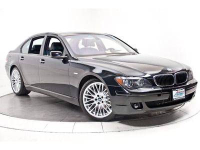 2007 bmw 750i sport 20" wheels a/c seats parking sensors comfort access navi