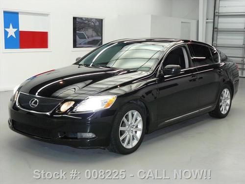 2006 lexus gs300 sunroof nav rear cam climate seats 60k texas direct auto