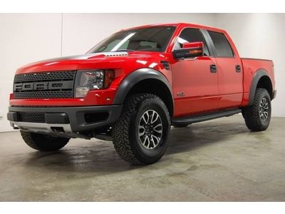 Svt raptor 6.2l navigation sunroof leather 1-owner only 15k miles 4x4 truck