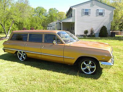 Classic station wagon show winner no reserve not pro street 4 speed v 8 like new