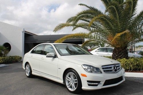 2012 mercedes-benz c250 beauty! sport pkg! 12k mi!