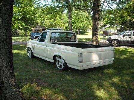 1994 ford f150 lightning custom show truck slammed air bags 460 engine c6 trans