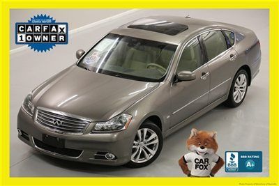 7-days *no reserve* '09 m35 x awd tech pkg nav bose xenon back-up 1-owner carfax