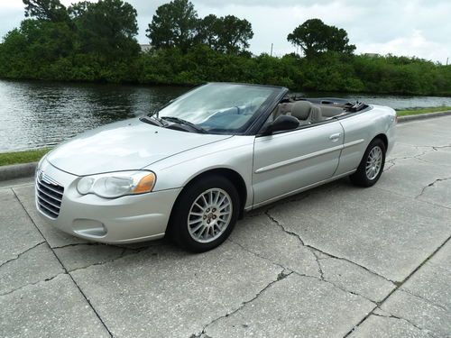 2006 chrysler sebring convertible touring edition nice car no reservelowmillage