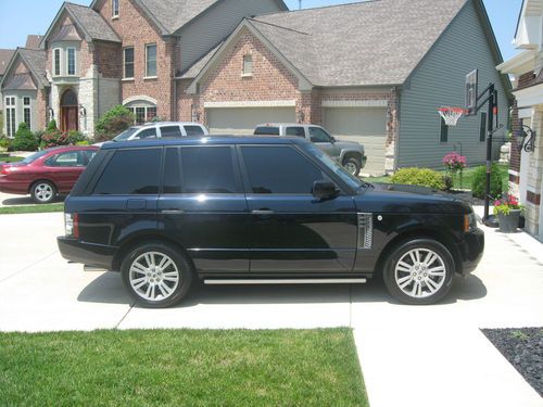 2010 land rover range rover supercharged sport utility 4-door 5.0l