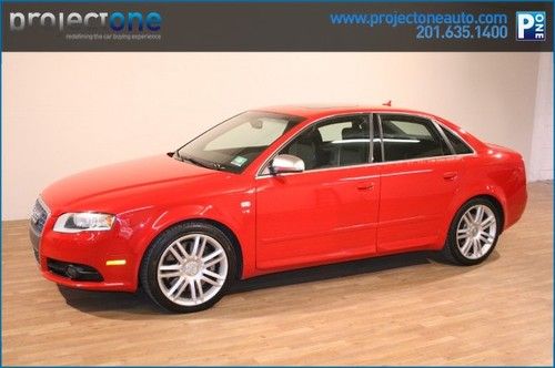 2007 audi s4 manual red 90k miles clean carfax