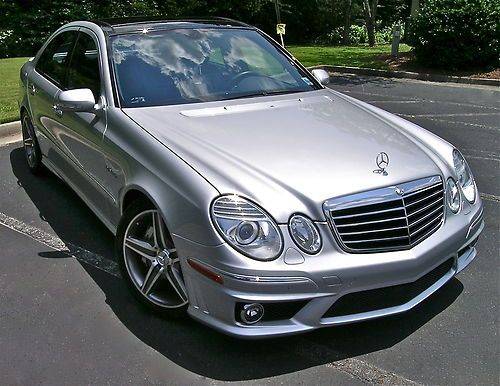 2009 mercedes e-class amg63 sedan