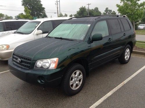 2002 toyota highlander v6