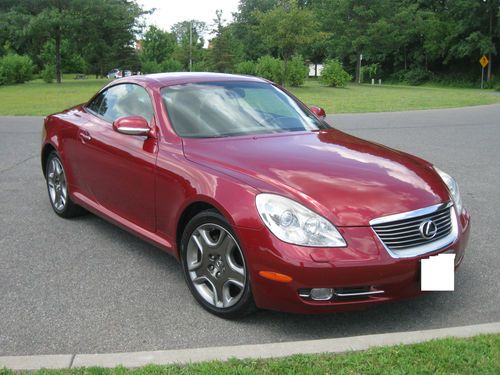 Beautiful 2007 lexus sc 430 matador red