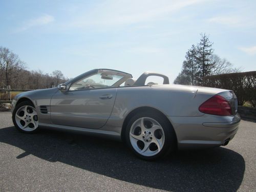 2004 mercedes-benz sl500r convertible. only 16k