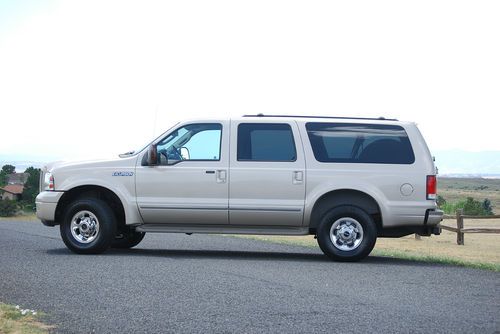 2005 ford excursion limited diesel with 2 yr warranty